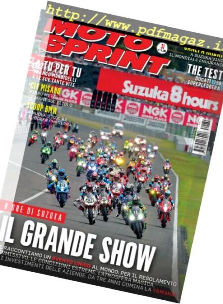 Moto Sprint – 1-7 Agosto 2017 Cover