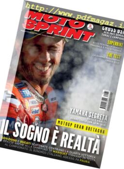 Moto Sprint – 29 Agosto – 4 Settembre 2017