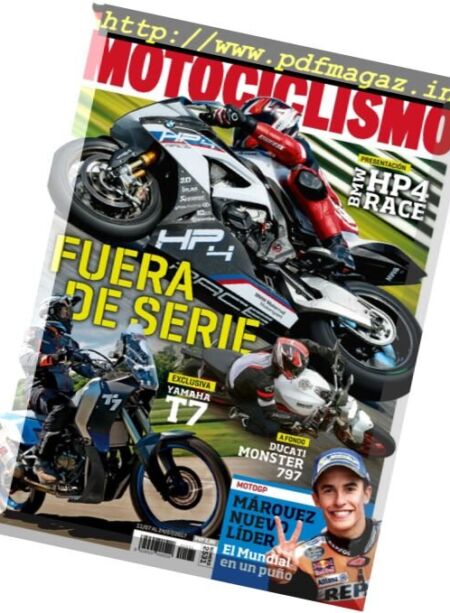 Motociclismo Spain – 11-24 Julio 2017 Cover
