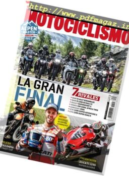 Motociclismo Spain – 22 Agosto – 4 Septiembre 2017