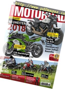 Motorrad – 1 September 2017