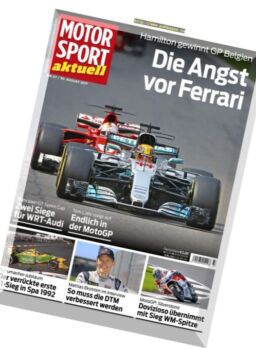Motorsport Aktuell – 30 August 2017