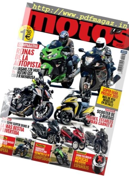 Motos Spain – Septiembre 2017 Cover
