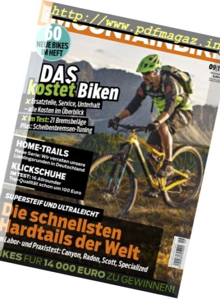 Mountainbike – September 2017 Cover