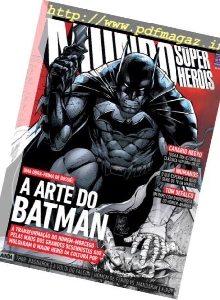 Mundo dos Super-Herois – Agosto 2017 Cover
