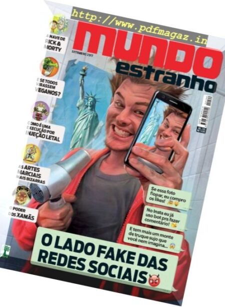 Mundo Estranho Brazil – Issue 199 – Setembro 2017 Cover