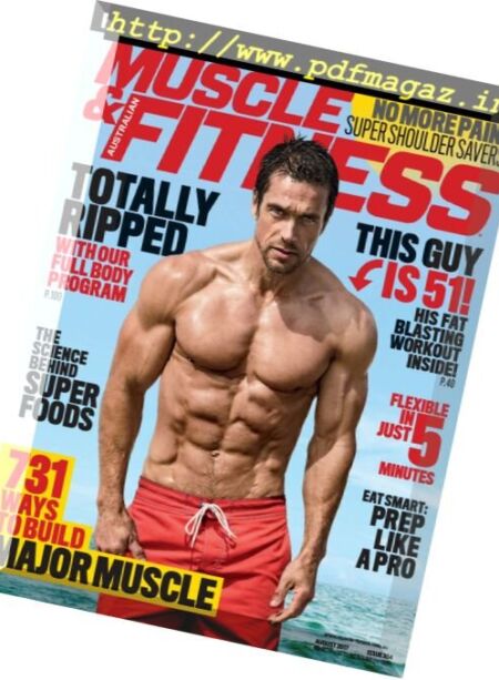 Muscle & Fitness Australia – August 2017 Cover