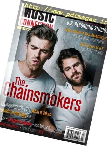 Music Connection – July 2017 Cover