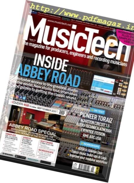 MusicTech – September 2017 Cover