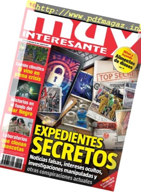 Muy Interesante Chile – Agosto 2017 Cover