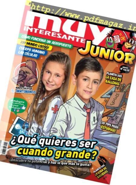 Muy Interesante Junior Chile – Agosto 2017 Cover