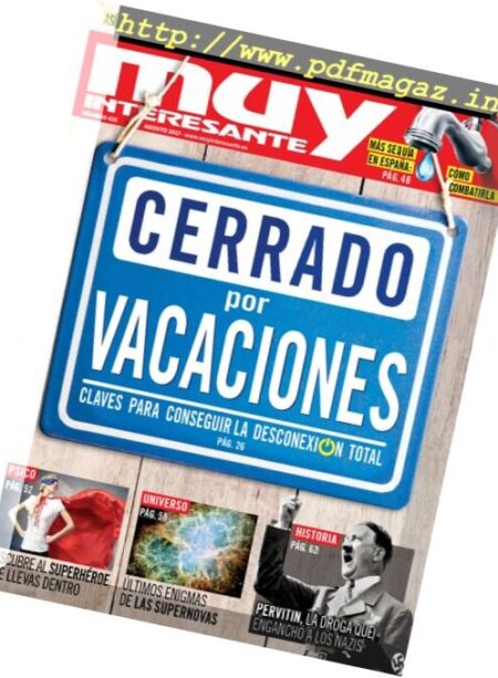 Muy Interesante Spain – Agosto 2017 Cover