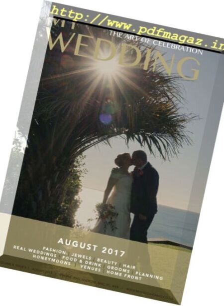 My Wedding – August 2017 Cover