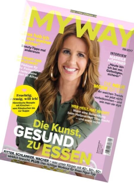 MyWay – September 2017 Cover