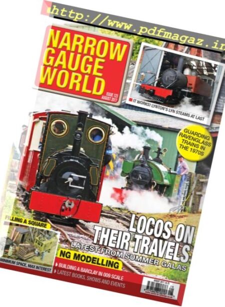 Narrow Gauge World – August 2017 Cover