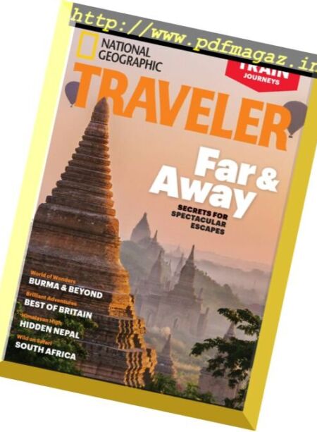 National Geographic Traveler USA – August-September 2017 Cover