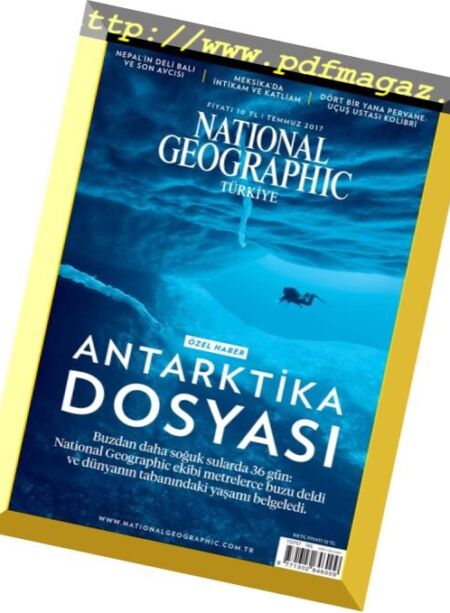 National Geographic Turkey – Temmuz 2017 Cover