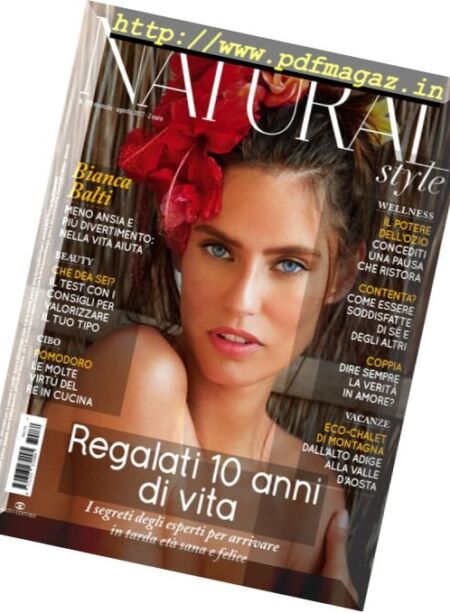 Natural Style – Agosto 2017 Cover