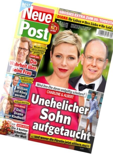 Neue Post – 23 August 2017 Cover
