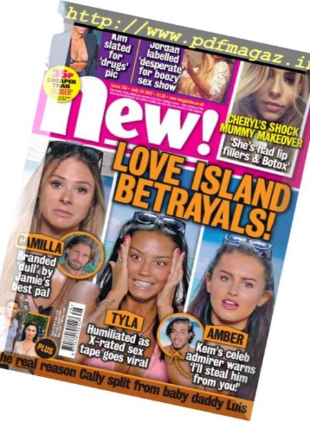 New! Magazine – 24 July 2017 Cover