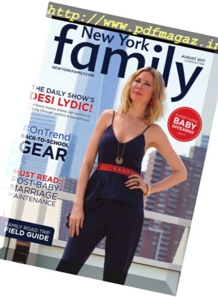 New York Family – August 2017 Cover