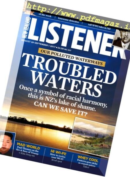 New Zealand Listener – 26 August – 1 September 2017 Cover