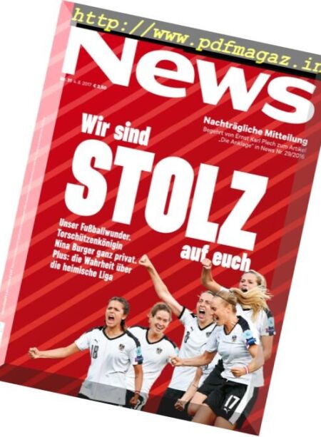 News – 4 August 2017 Cover