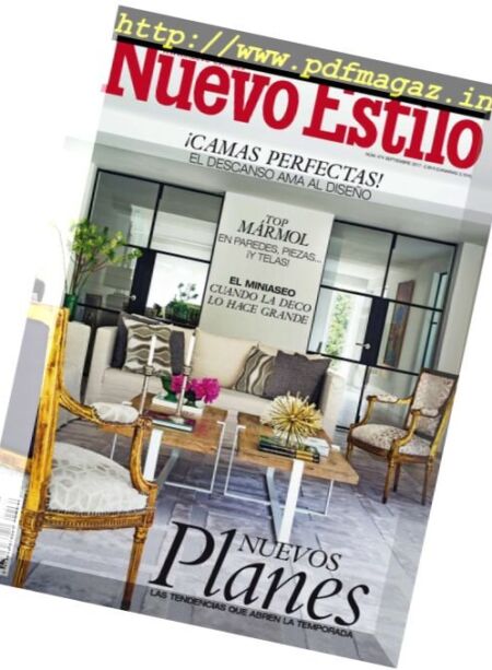 Nuevo Estilo – Septiembre 2017 Cover