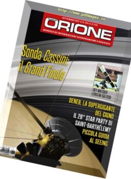 Nuovo Orione – Settembre 2017