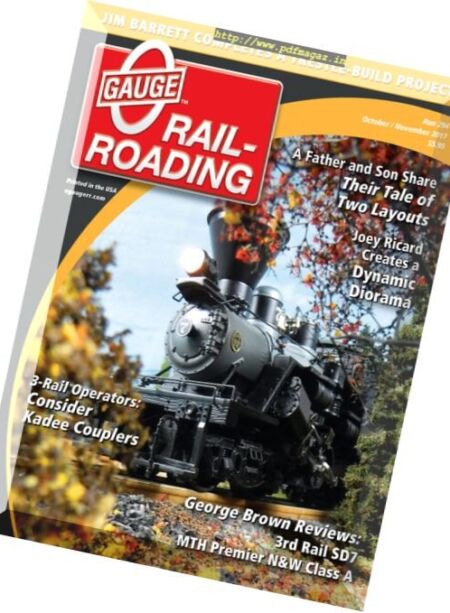 O Gauge Railroading – October-November 2017 Cover