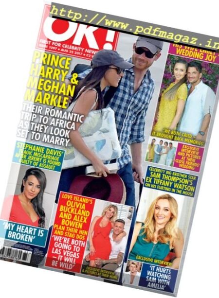 OK! Magazine UK – 22 August 2017 Cover