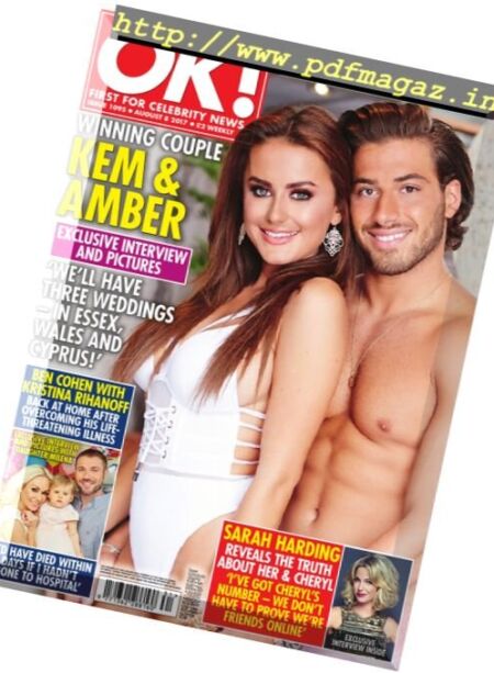 OK! Magazine UK – 8 August 2017 Cover