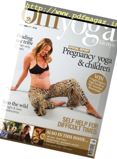 OM Yoga UK – September 2017 Cover