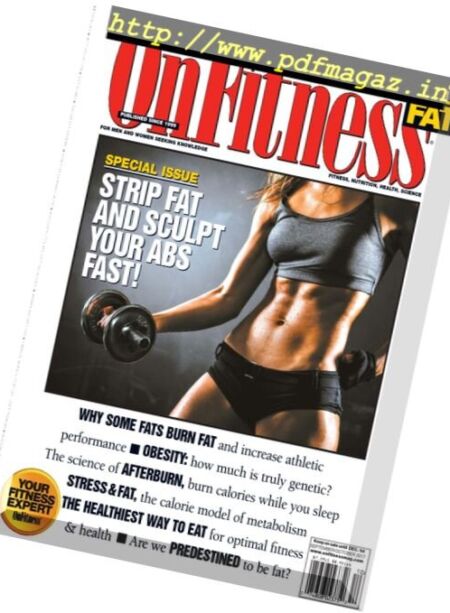 OnFitness – September-October 2017 Cover