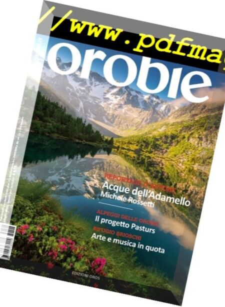 Orobie – Agosto 2017 Cover