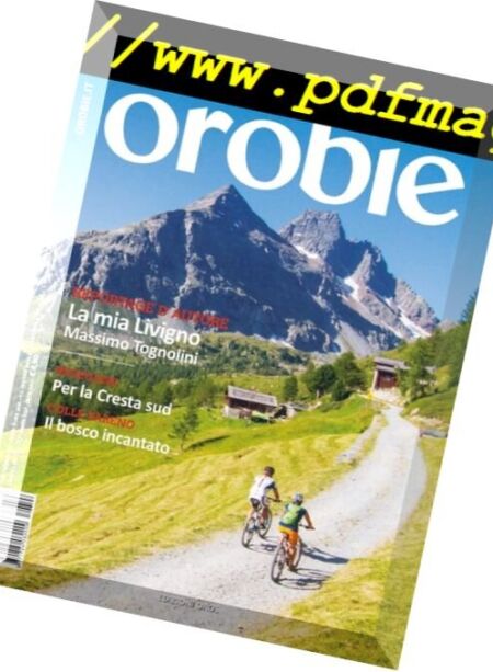 Orobie – Settembre 2017 Cover