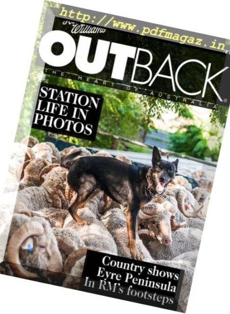 Outback Magazine – August-September 2017 Cover