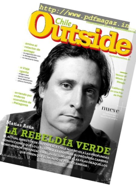 Outside Chile – Julio-Agosto 2017 Cover