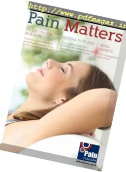 Pain Matters – Issue 70, 2017