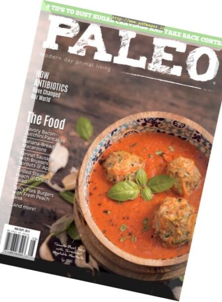 Paleo Magazine – August-September 2017 Cover