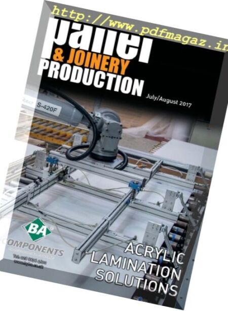 Panel & Joinery Production – July-August 2017 Cover