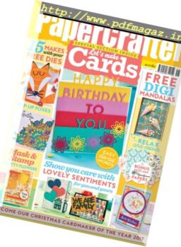 Papercrafter – Issue 111, 2017