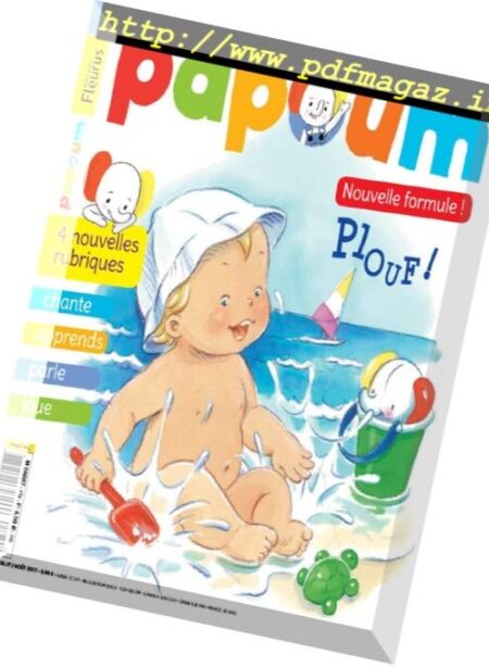 Papoum – Juillet-Aout 2017 Cover