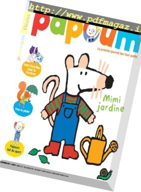 Papoum – Octobre 2017 Cover