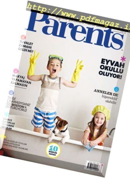Parents Turkey – Agustos 2017 Cover