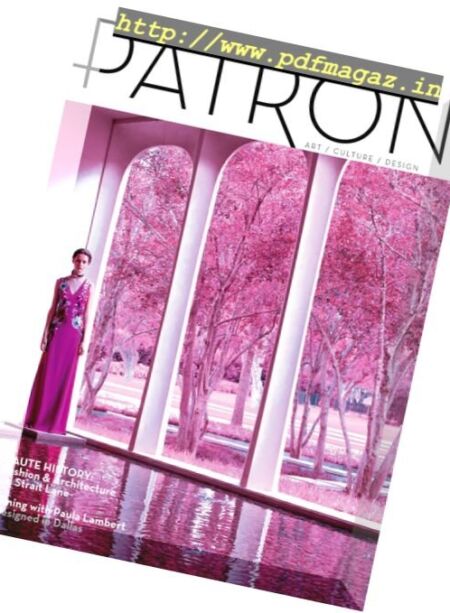 Patron Magazine – August-September 2017 Cover