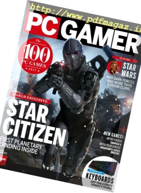PC Gamer USA – October 2017 Cover