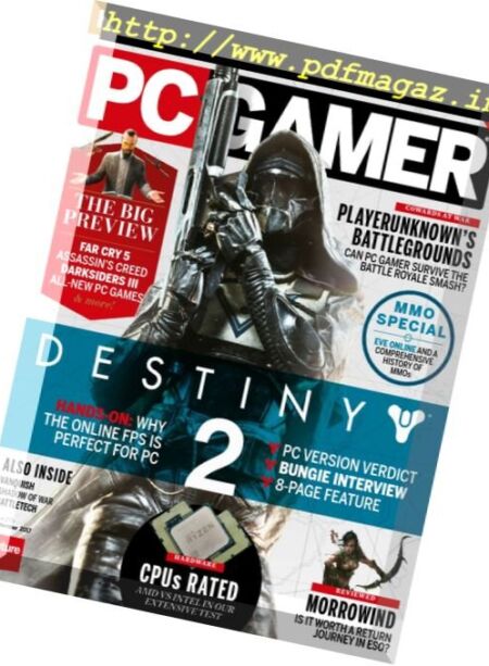 PC Gamer USA – September 2017 Cover