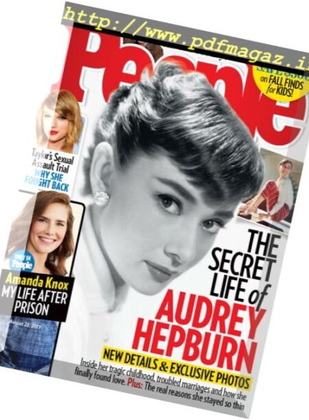 People USA – 28 August 2017 Cover