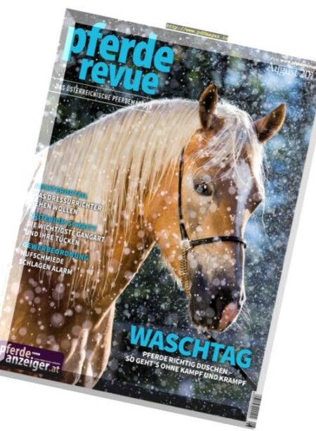 Pferderevue – August 2017 Cover